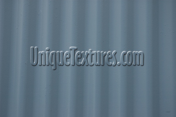 vertical grooved industrial metal paint blue   