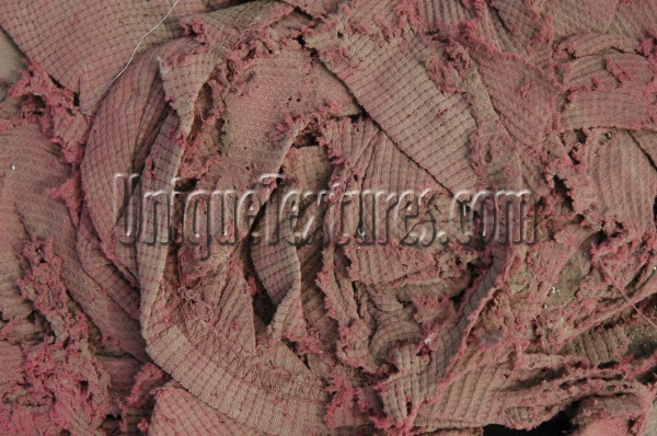 wrinkled disgusting weathered industrial fabric red   
