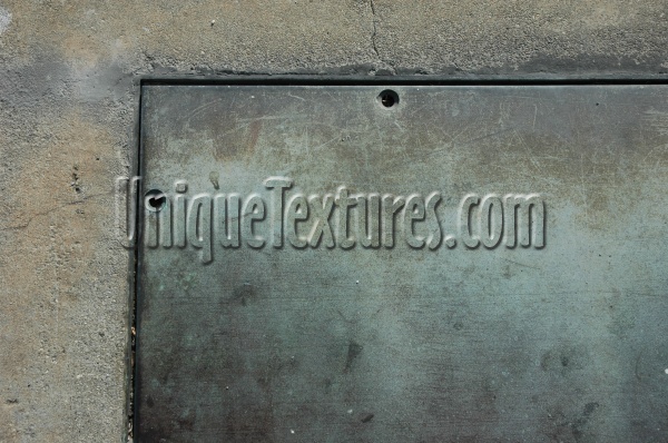 rectangular industrial metal gray  