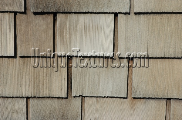 tan/beige wood architectural bleached weathered rectangular roof slats