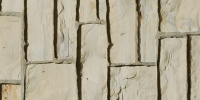 wall rectangular architectural brick stone tan/beige