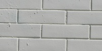 wall rectangular architectural brick paint white