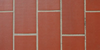 floor rectangular architectural tile/ceramic red