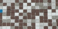 wall square spots retro    architectural tile/ceramic multicolored