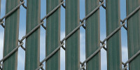 slats fence pattern industrial plastic gray      