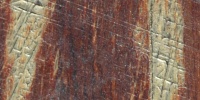 scratched marine   fiberglass dark brown