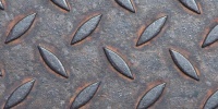 manhole diamonds pattern rusty industrial metal metallic