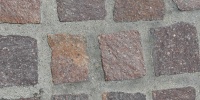 floor square architectural brick red