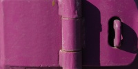 handle shadow shiny mech/elec metal paint purple fixture   