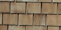 tan/beige wood architectural weathered rectangular roof
