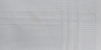rectangular art/design fabric white