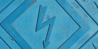 floor symbol diamonds dirty mech/elec industrial rubber blue