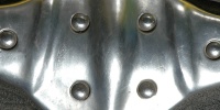 metallic metal industrial mech/elec shiny curves fixture